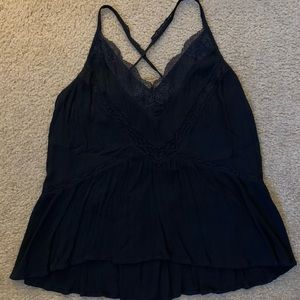 American Eagle Gauze Babydoll Cami
